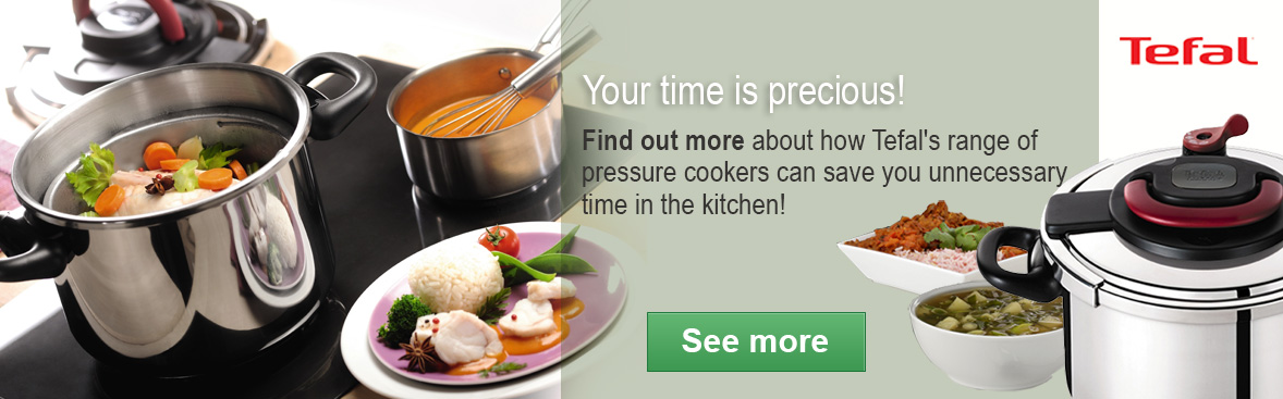 Tefal's Range of Pressure Cookers