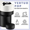  Nespresso Vertuo Pop & Aeroccino XN9201G1 Bundle - Coconut White / Black_3