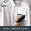 Aerosteam Elite Vacuum Handheld Garment Steamer - Navy / Gold