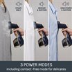 Aerosteam Elite Vacuum Handheld Garment Steamer - Navy / Gold