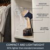 Aerosteam Elite Vacuum Handheld Garment Steamer - Navy / Gold