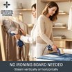 Aerosteam Elite Vacuum Handheld Garment Steamer - Navy / Gold