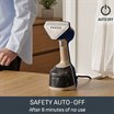 Aerosteam Elite Vacuum Handheld Garment Steamer - Navy / Gold