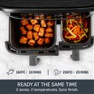 Easy Fry Dual Air Fryer EY901N40 - Black, 8.3L_5