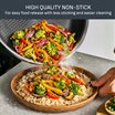 Emotion Power Mesh Wok Pan 28cm - E3411655