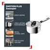 Emotion Plus Induction 16cm Saucepan - Stainless Steel (E3282245)