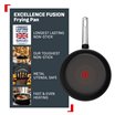 Titanium Excellence Fusion G3380702 30cm Frying Pan - Black
