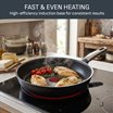 Titanium Excellence Fusion G3380702 30cm Frying Pan - Black