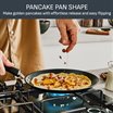 Titanium Excellence Fusion G3383802 25cm Pancake Pan - Black