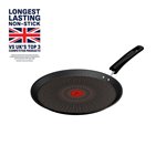 Titanium Excellence Fusion G3383802 25cm Pancake Pan - Black