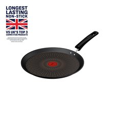 Titanium Excellence Fusion G3383802 25cm Pancake Pan - Black