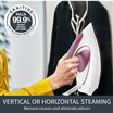 Express Protect SV9201 Steam Generator Iron - Red vertical steaming