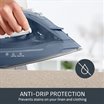 FV2C64G0 Virtuo 30 Tefal Steam Iron Solid Blue_anti drip