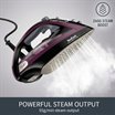 Tefal Steam Iron | Ultimate Pure - Black & Purple (FV9830G1) 