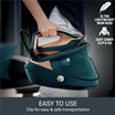 Pro Express Vision Max Steam Generator Iron - Teal / Gold 7