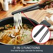 Essential 2-in-1 Draining Kitchen Tongs