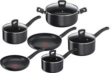 Enhance G162S644 6-Piece Pan Set - Black (G162S644)