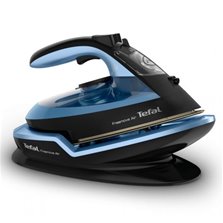 Tefal Steam Iron | Freemove Air Cordless Steam Iron - Blue / Black (FV6551G0)