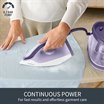 Power Pro Compact 200 Steam Station SV6211G0 - Purple continuous power